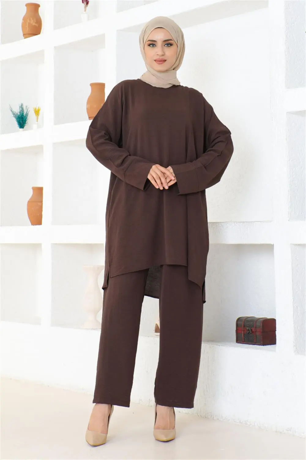 Lina Aerobin Trouser Tunic Suit-detail