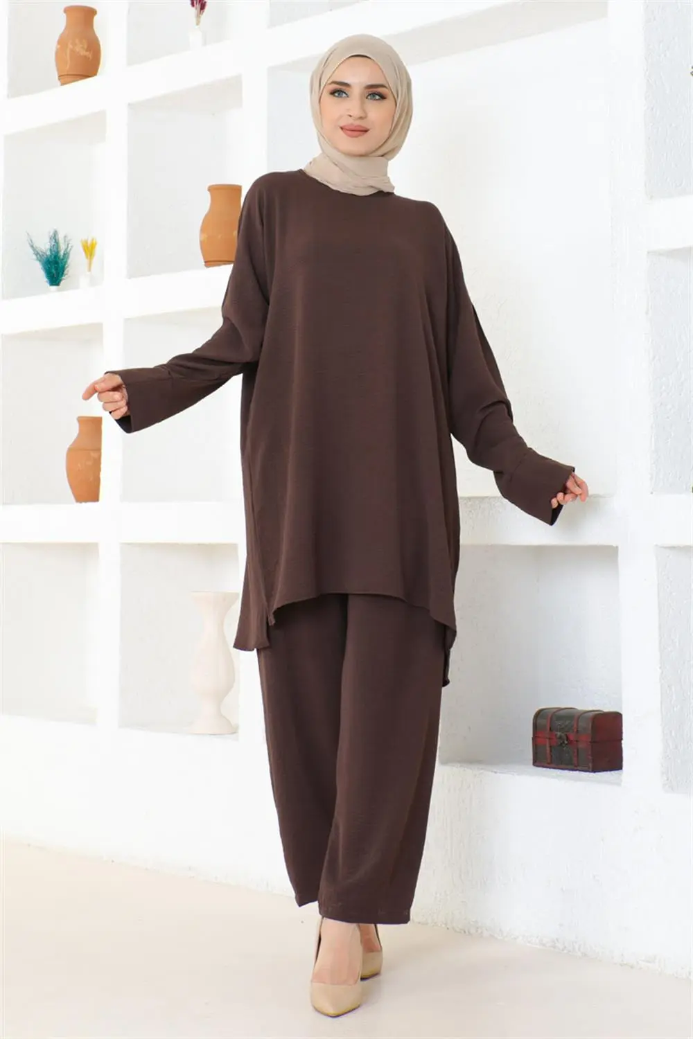Lina Aerobin Trouser Tunic Suit-detail