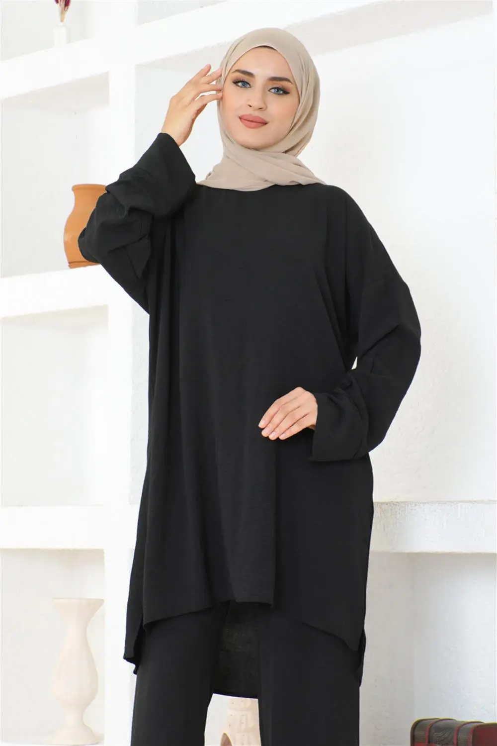 Lina Aerobin Trouser Tunic Suit-detail