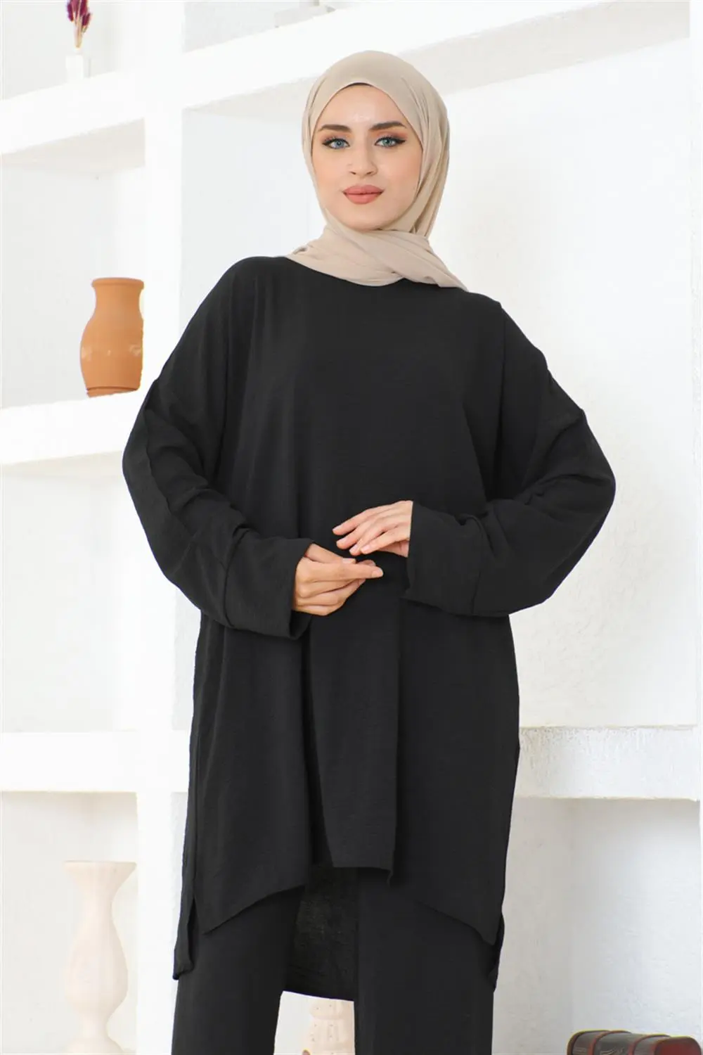 Lina Aerobin Trouser Tunic Suit-detail