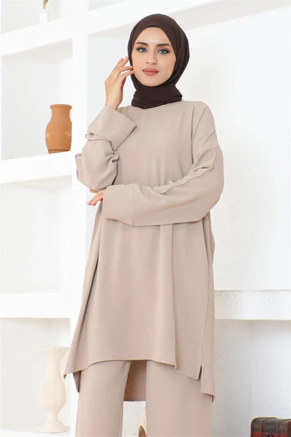 Lina Aerobin Trouser Tunic Suit-detail