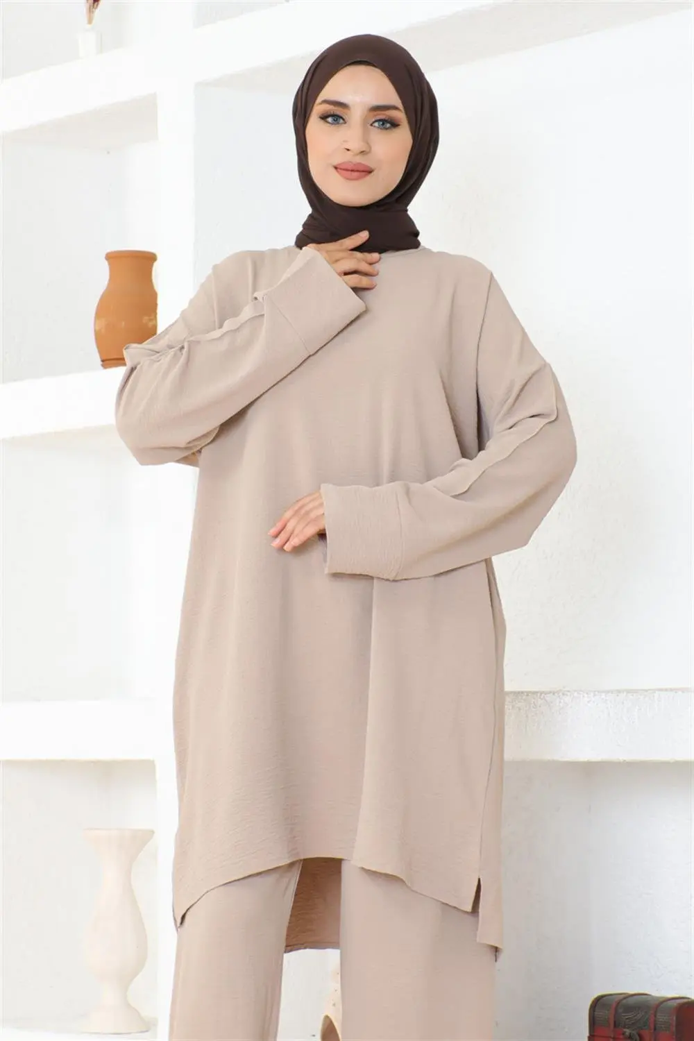 Lina Aerobin Trouser Tunic Suit-detail