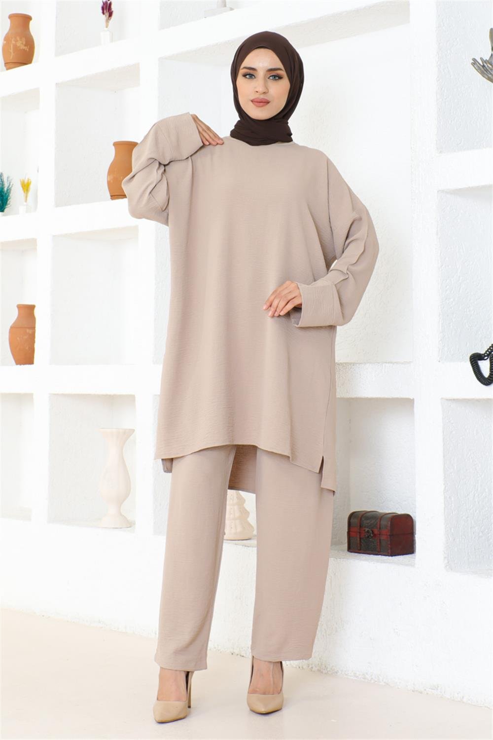 Lina Aerobin Trouser Tunic Suit