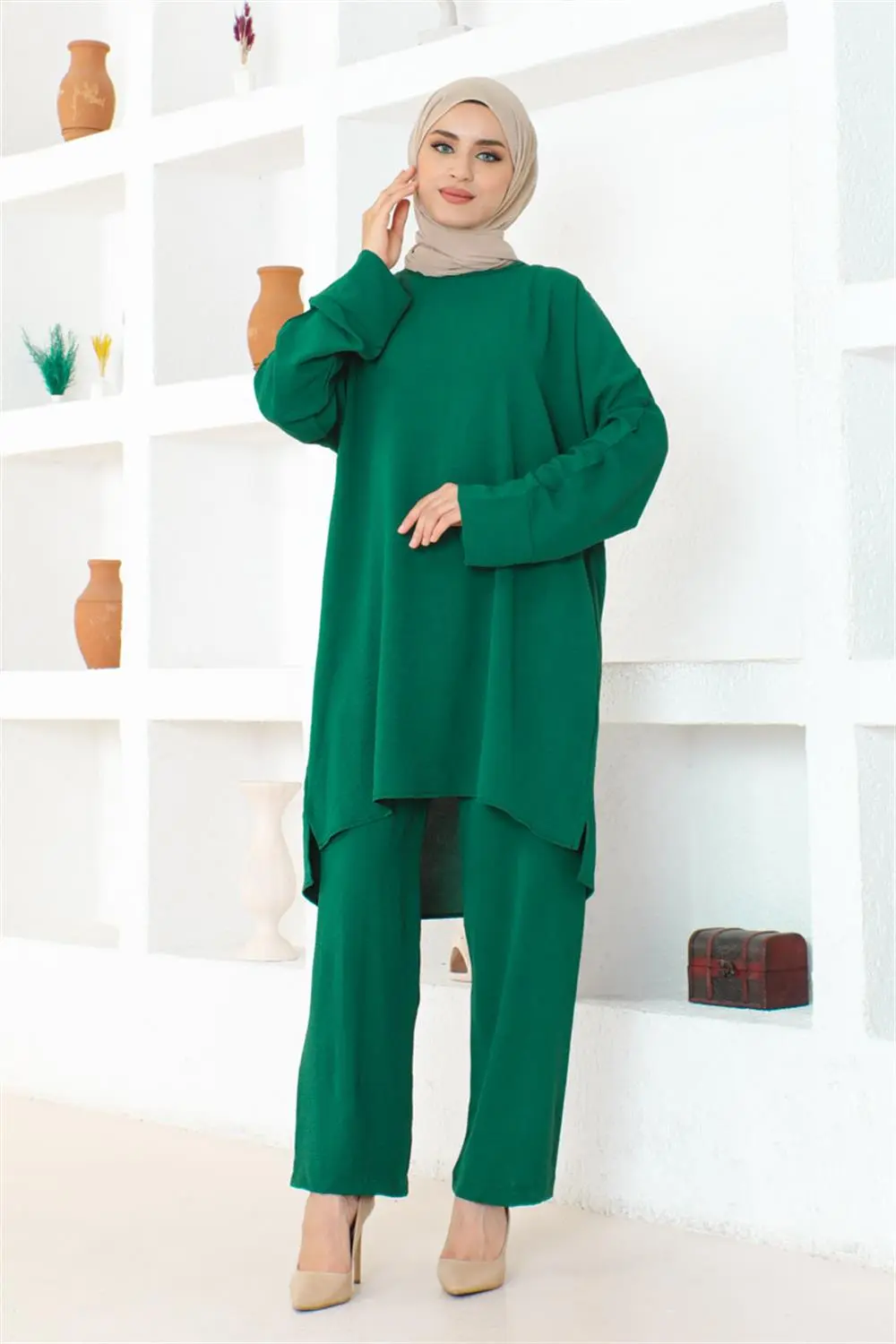 Lina Aerobin Trouser Tunic Suit-detail