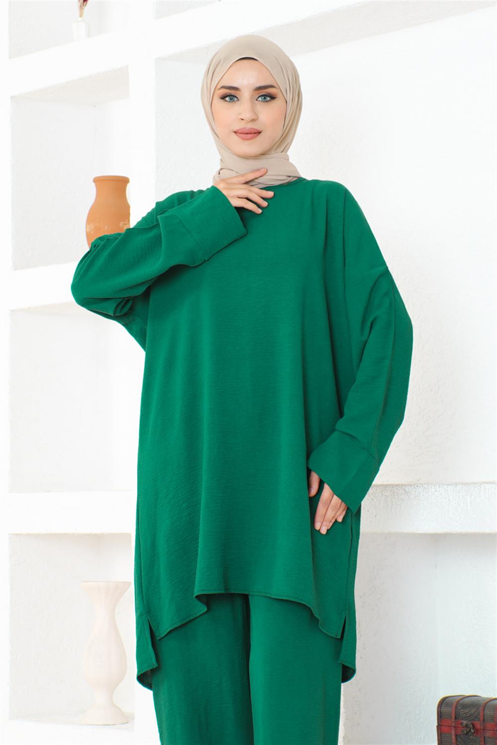 Lina Aerobin Trouser Tunic Suit