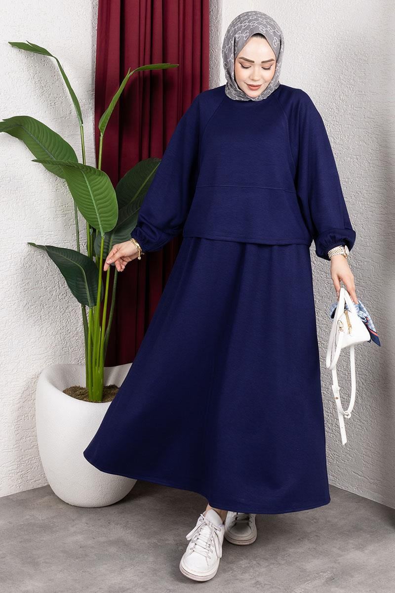 Modal Suit With Elastic Cuffs