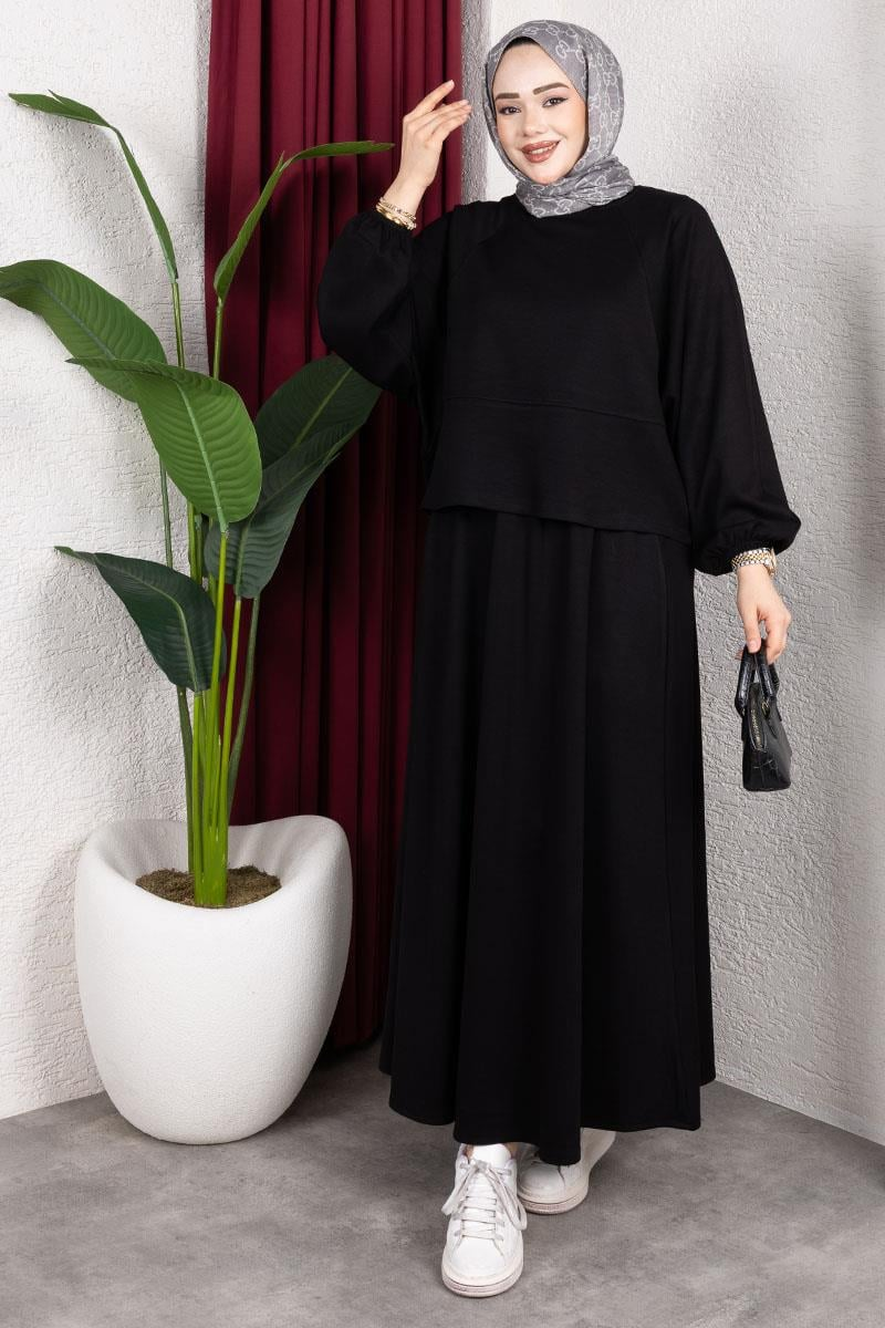 Modal Suit With Elastic Cuffs