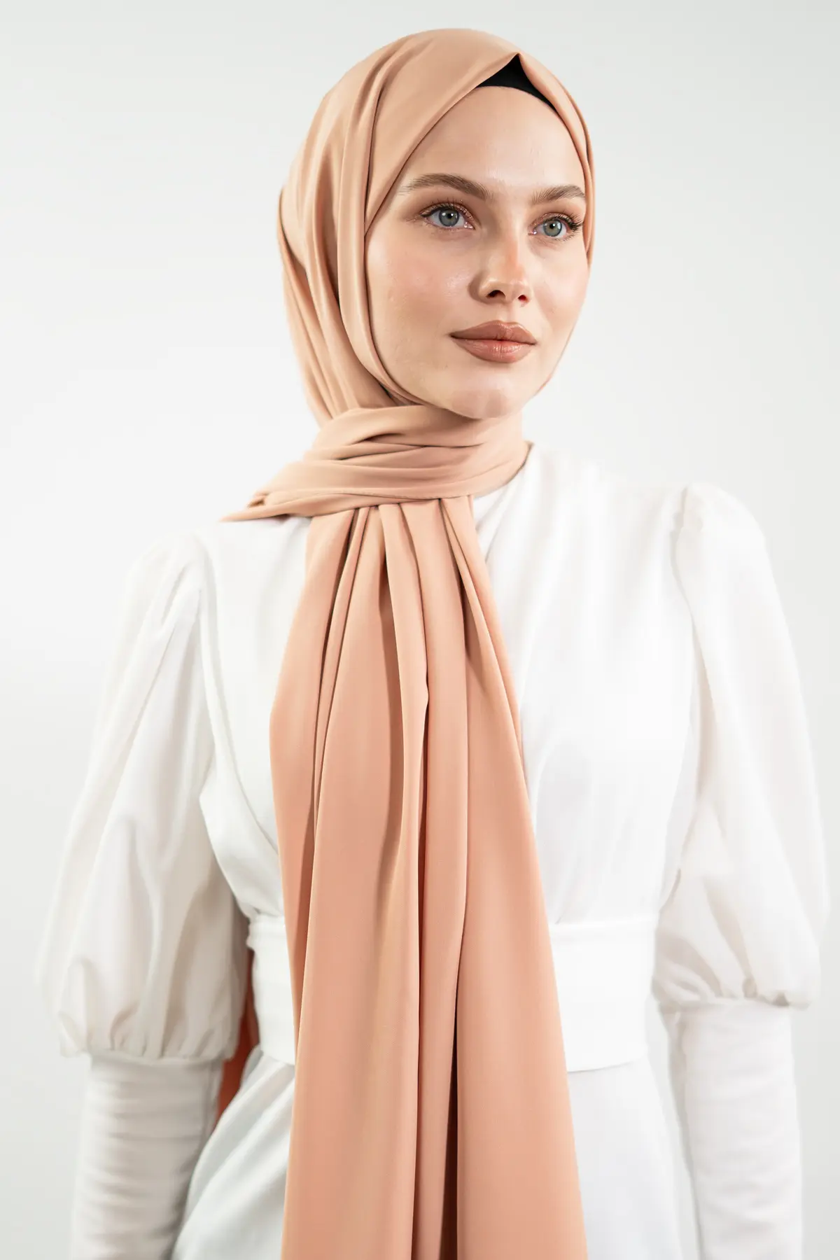 Medine Ipeği Somon Şal-detail