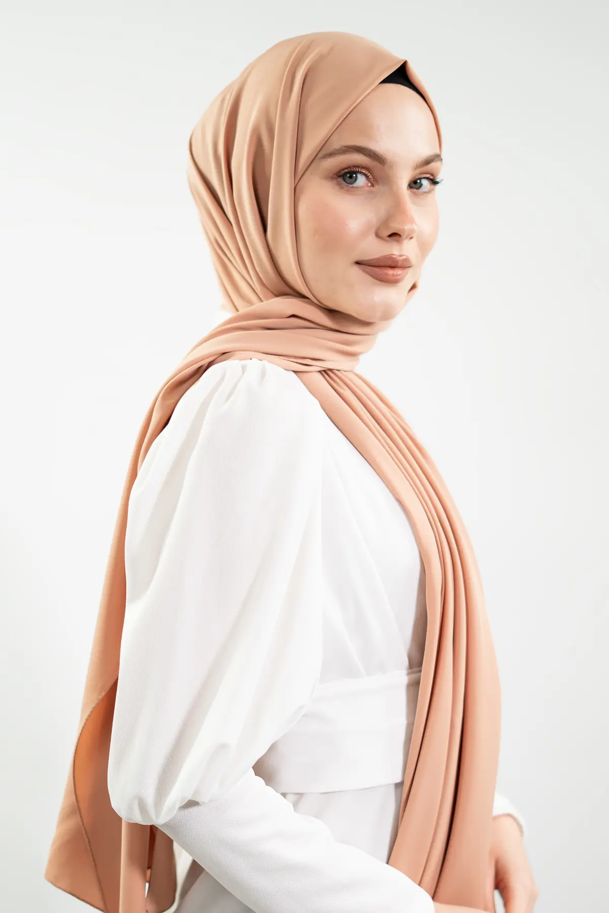 Medine Ipeği Somon Şal-detail