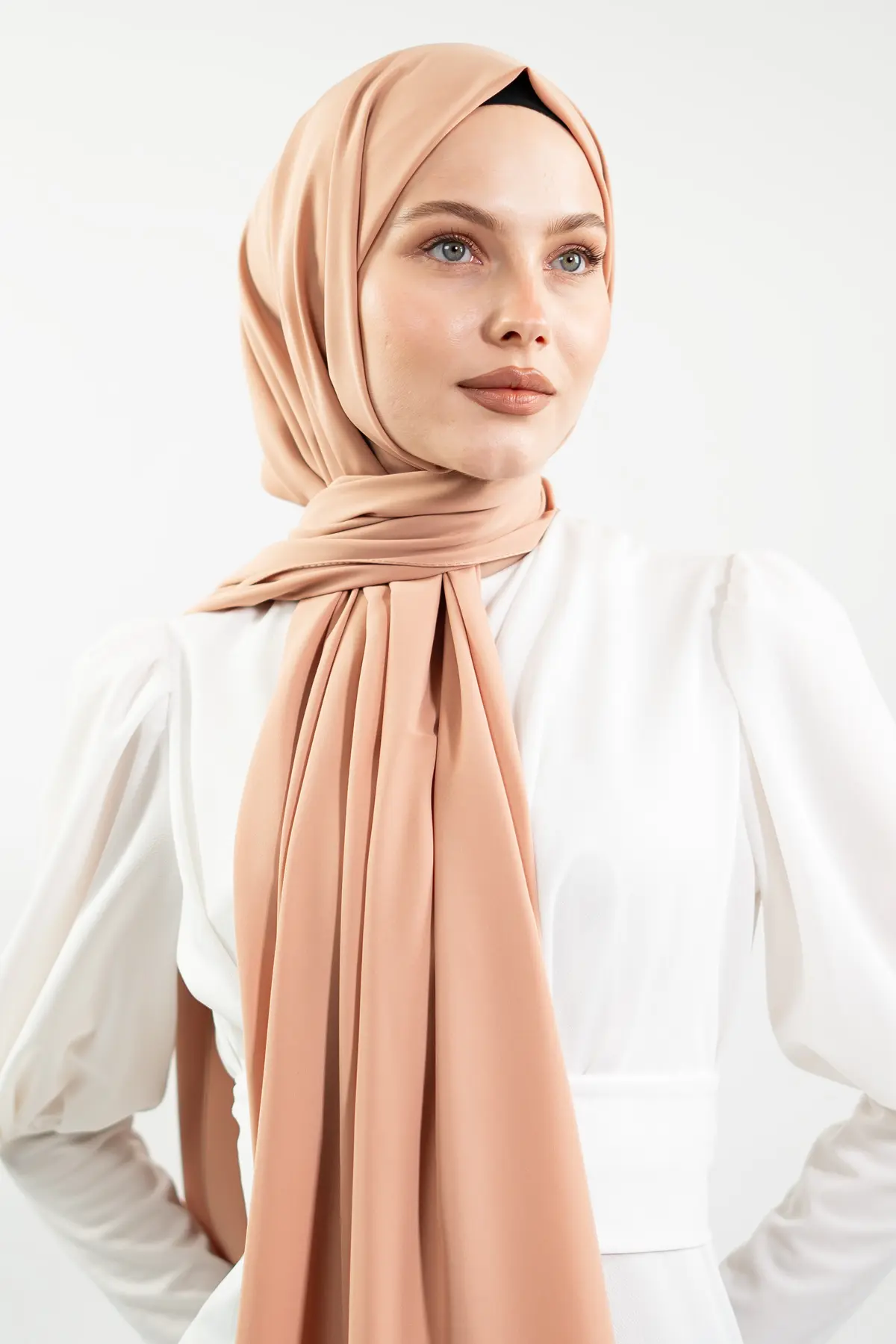 Medine Ipeği Somon Şal-detail