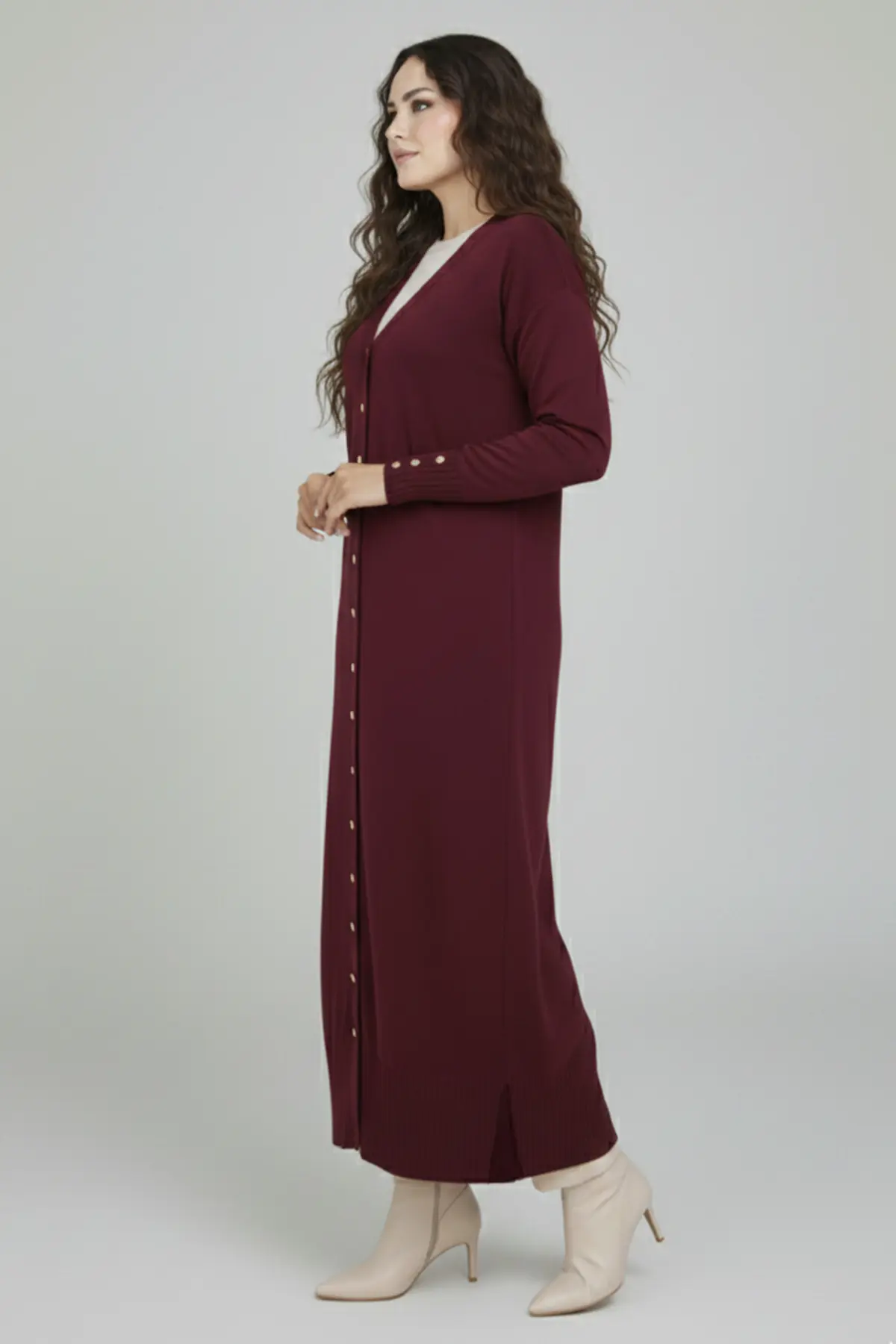 Merserize Uzun Hırka-detail