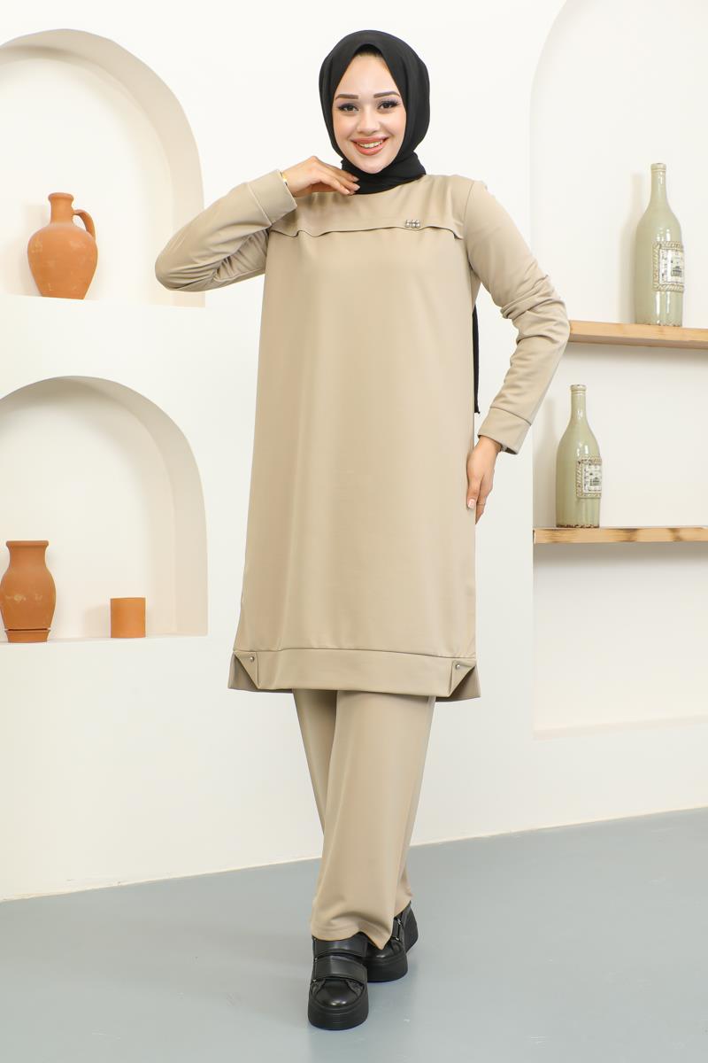 Metal Detaylı Spor Takım Vizon