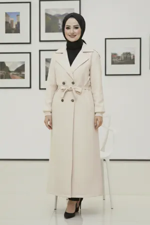 Seasonal Belted Trench Coat