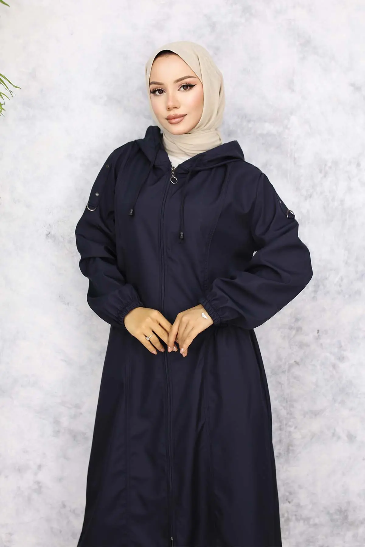 Seasonal Trench Coat-detail