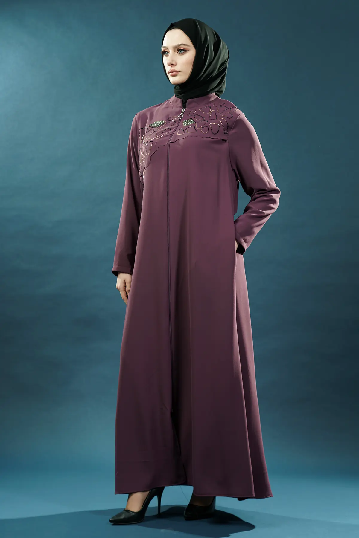 Mor Abaya-detail