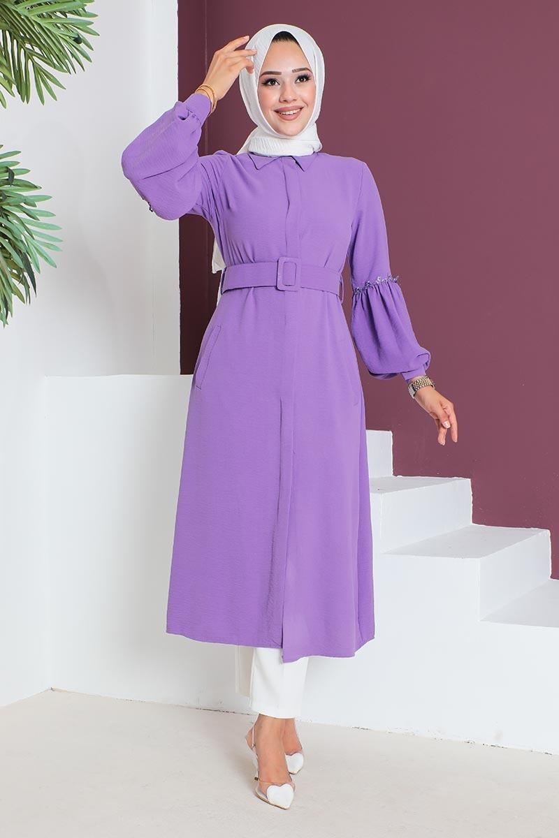 Embroidered Hijab Tunic