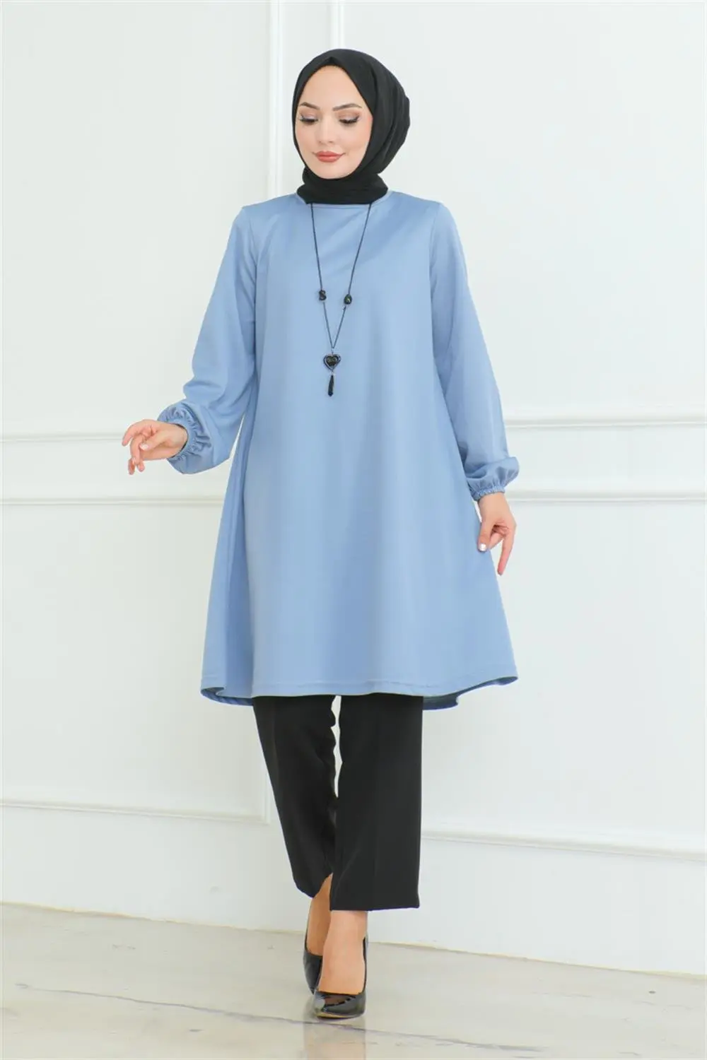 Oversize Tunik Bebe Mavisi