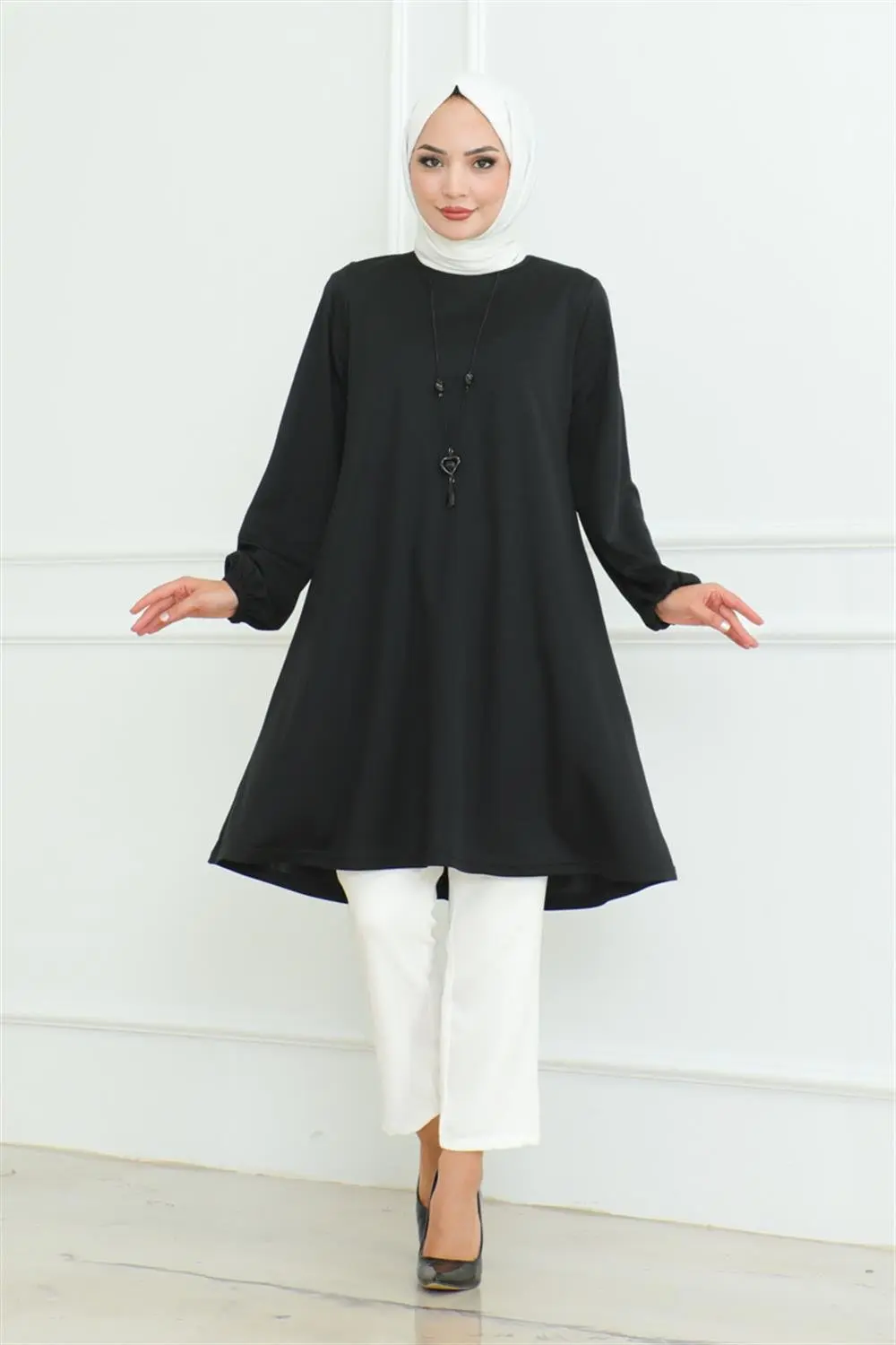 Oversize Tunik Siyah