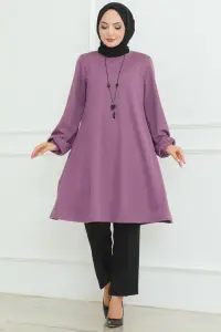 Oversize Tunik Lila