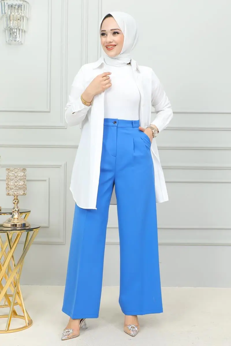 Palazzo Pantolon Mavi-detail