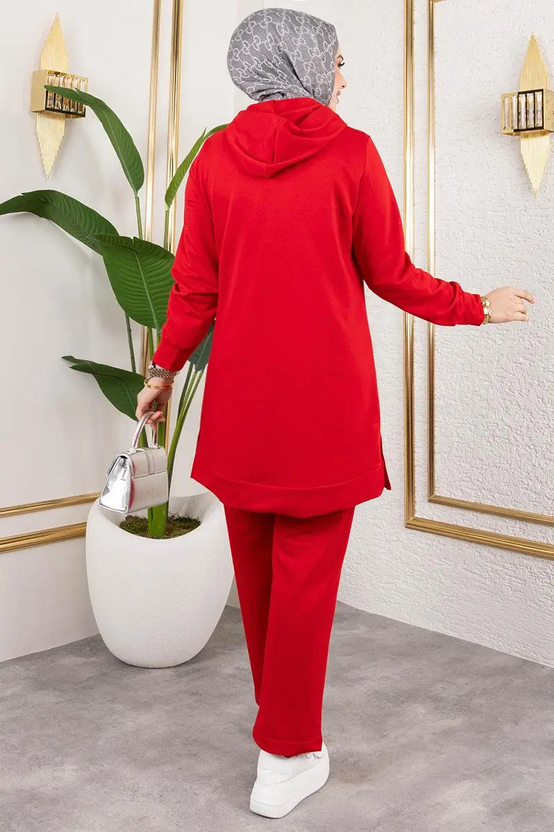 Glitter Detailed Sport Suit-detail