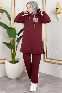 Glitter Detailed Sport Suit