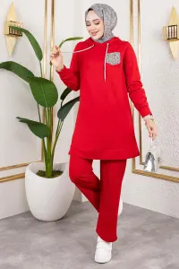 Glitter Detailed Sport Suit