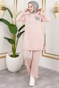 Glitter Detailed Sport Suit