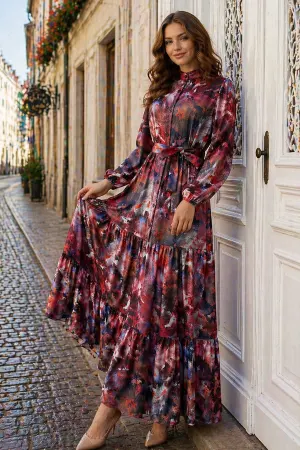 Patterned Hijab Jessica Dress