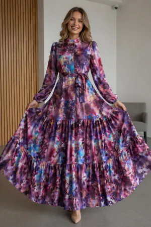 Patterned Hijab Jessica Dress