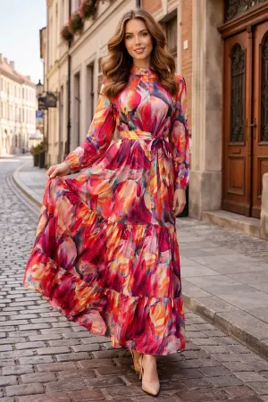 Patterned Hijab Jessica Dress