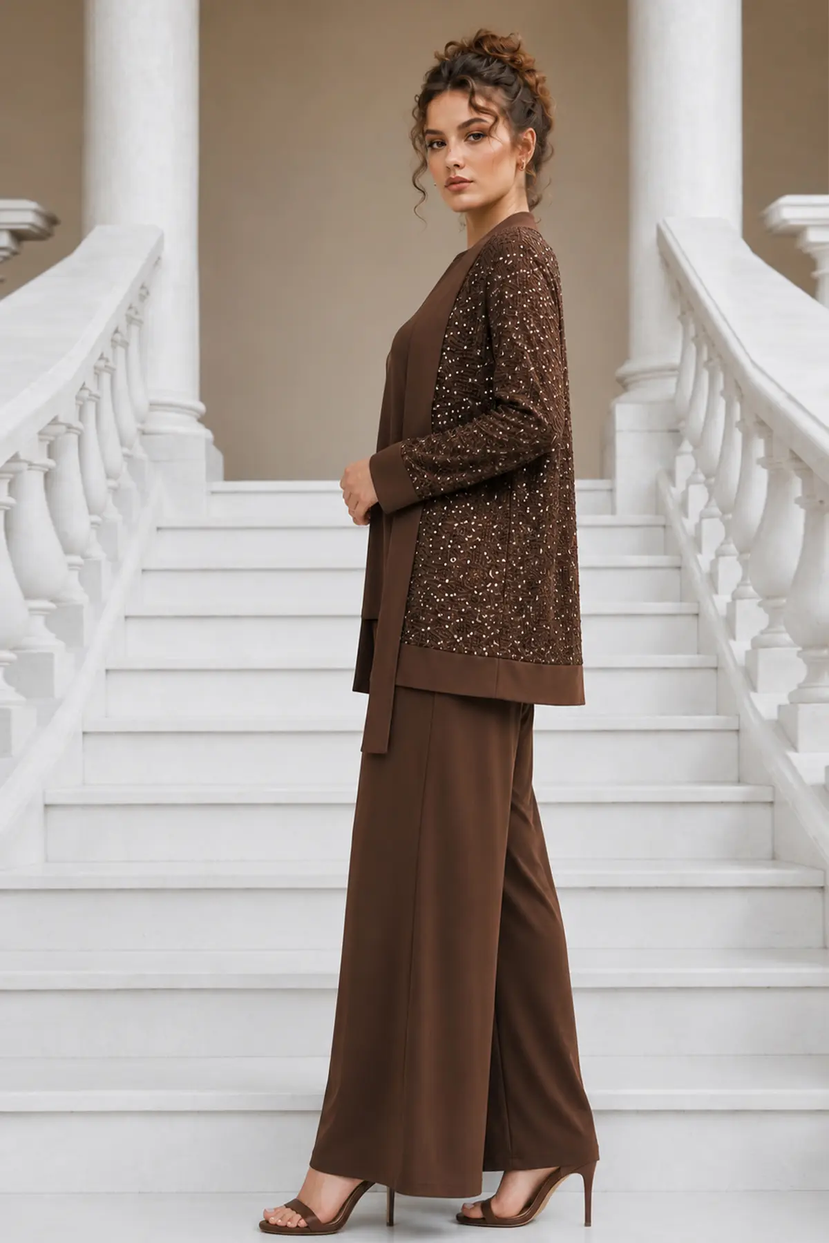Payetli Tesettür Takım-detail