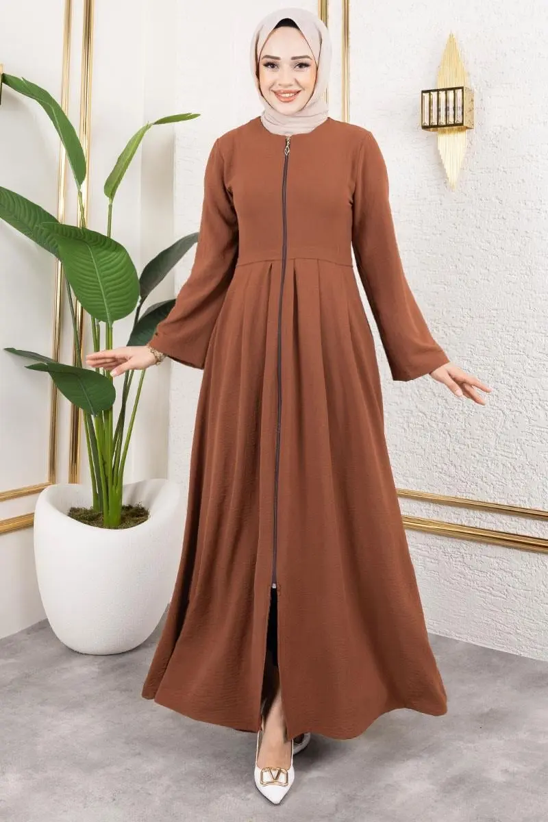 Pileli Aerobin Ferace Kahverengi-detail