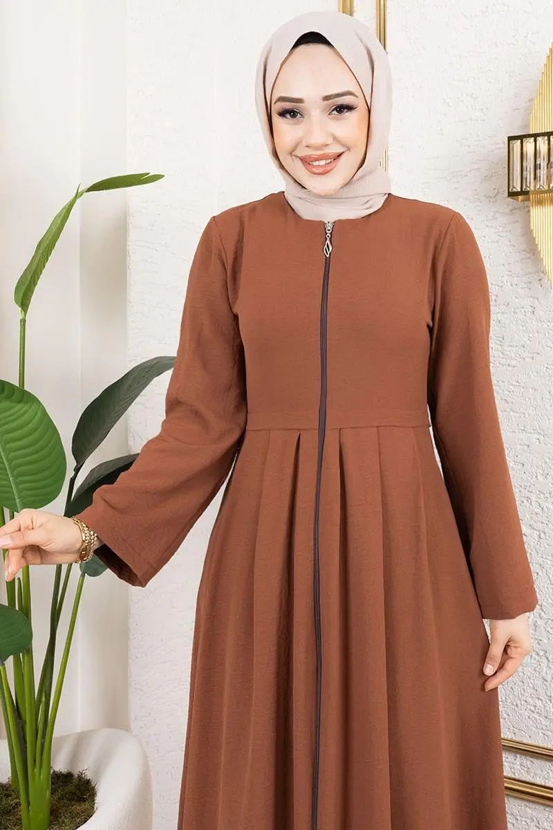 Pileli Aerobin Ferace Kahverengi-detail