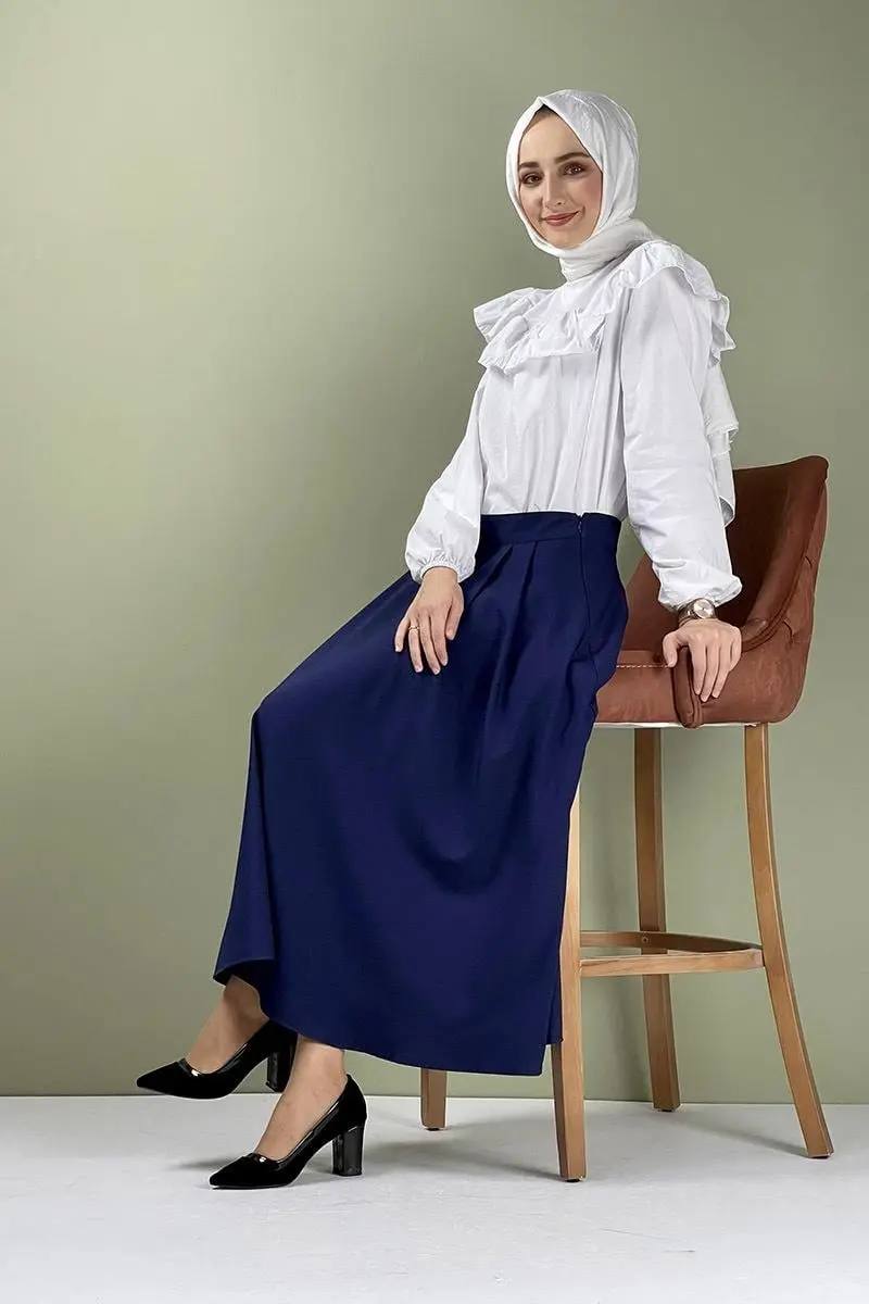 Pleated Skirt-detail