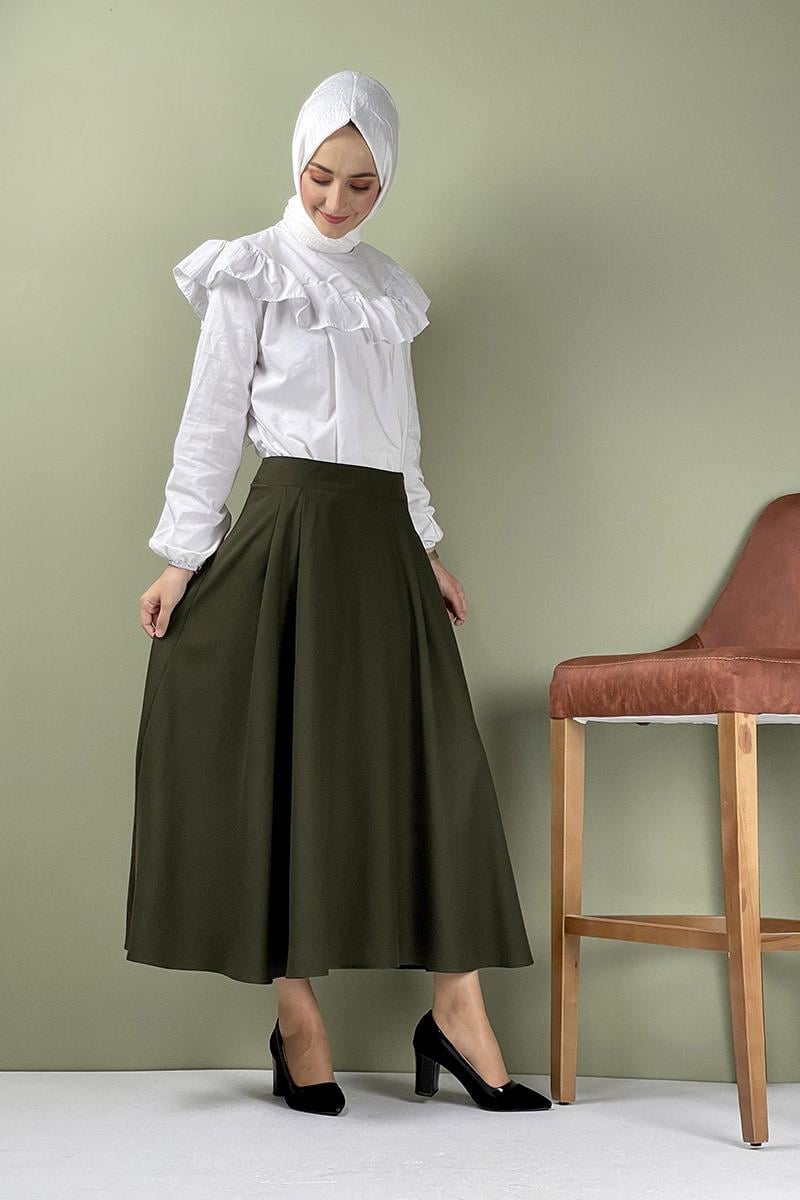 Pleated Skirt