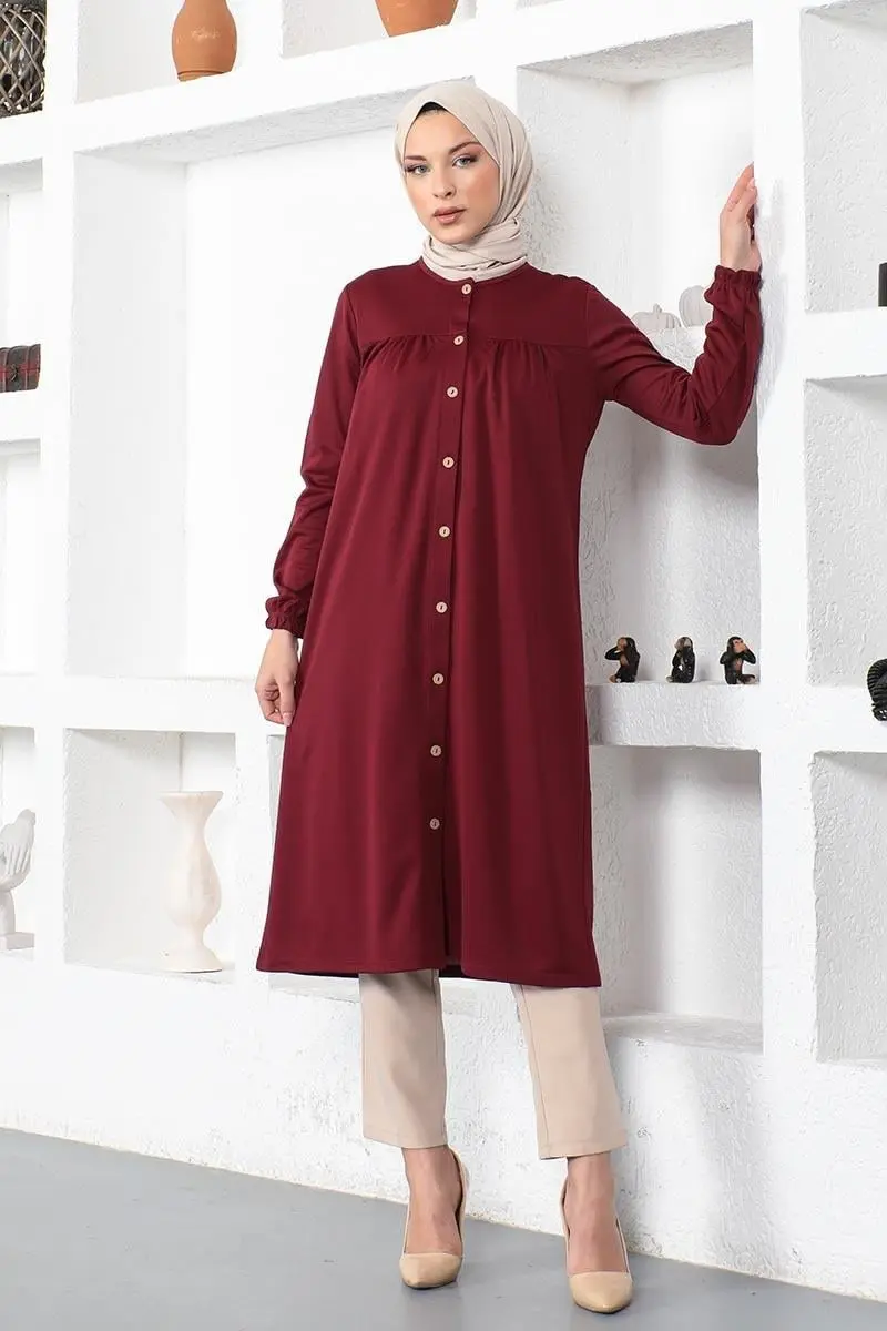 Pleated Hijab Tunic