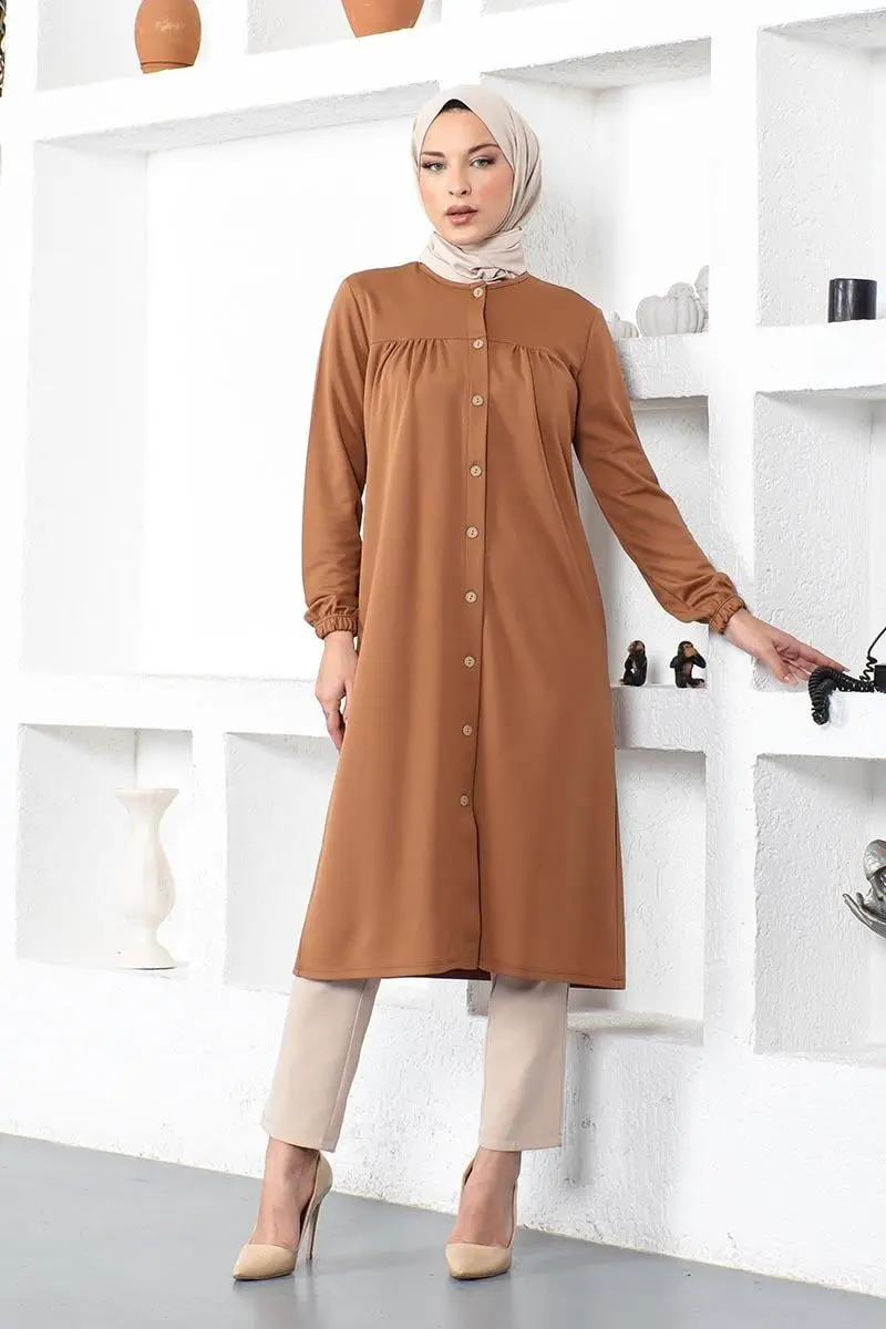 Pleated Hijab Tunic