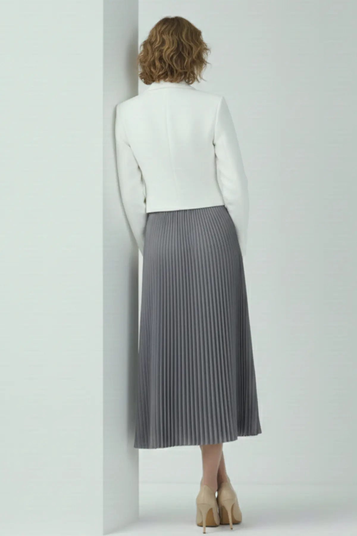 Pleated Skirt-detail