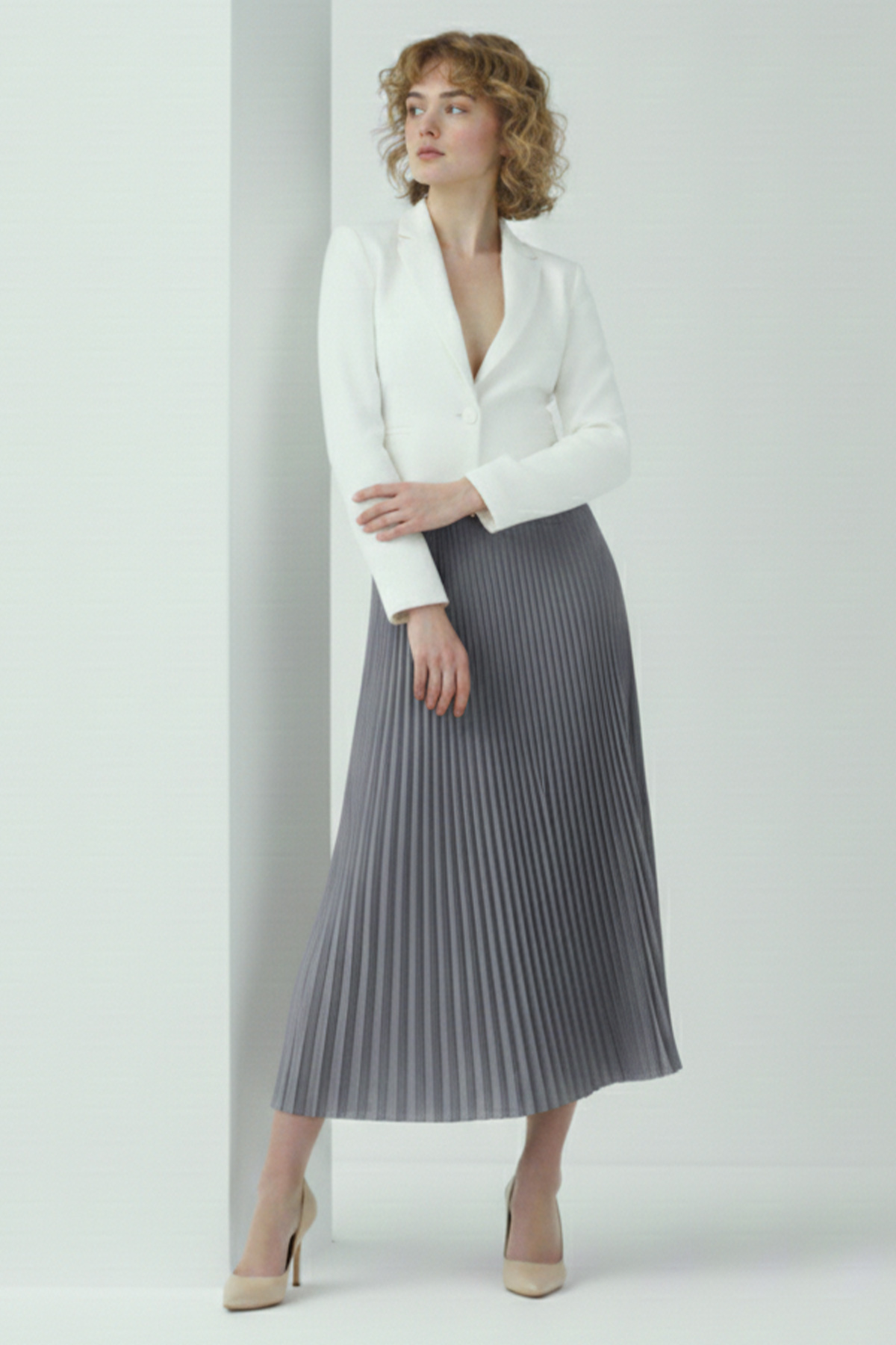 Pleated Skirt