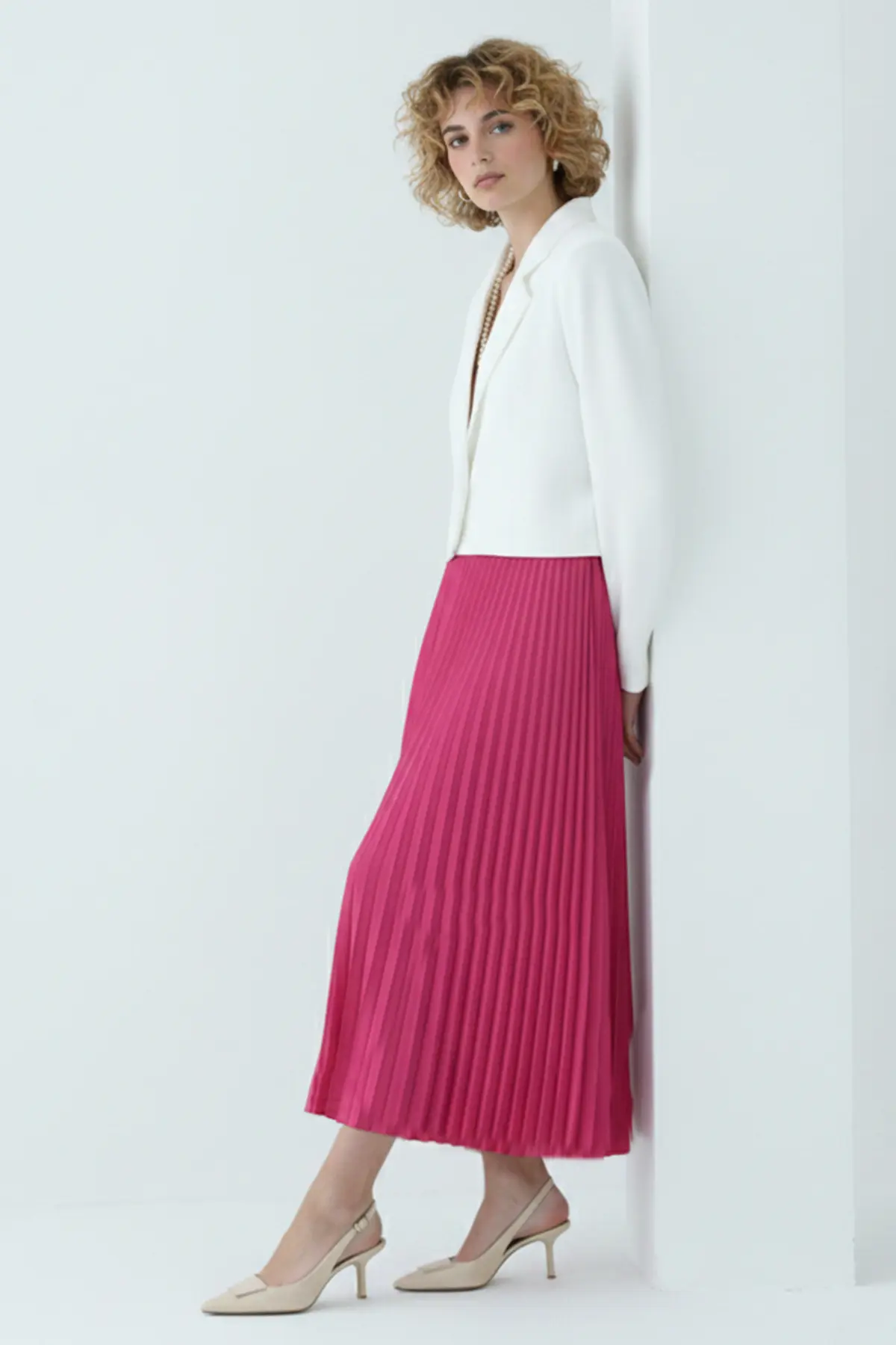 Pleated Skirt-detail