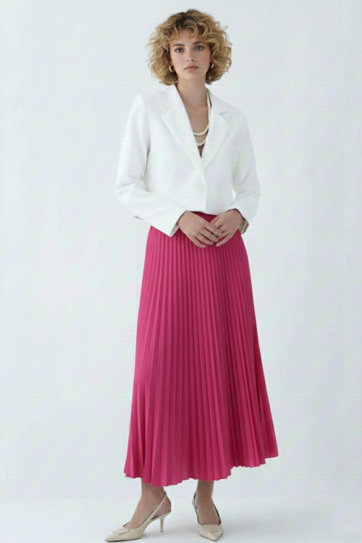 Pleated Skirt