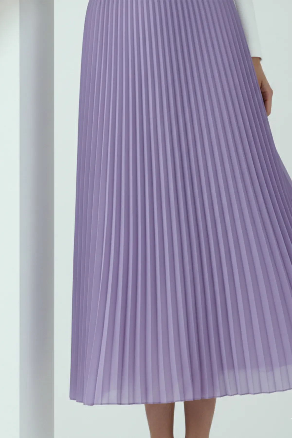 Pleated Skirt-detail