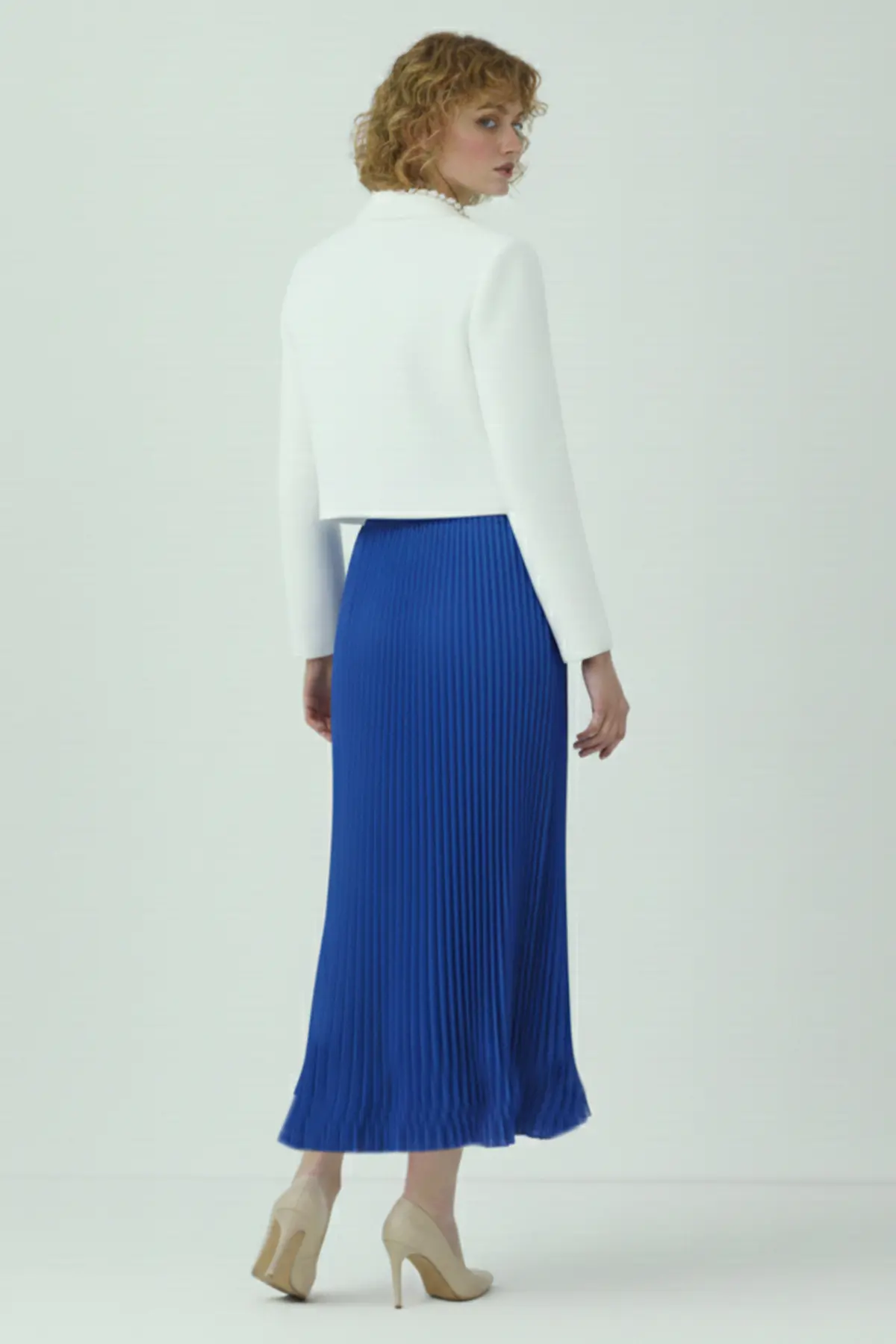 Pleated Skirt-detail