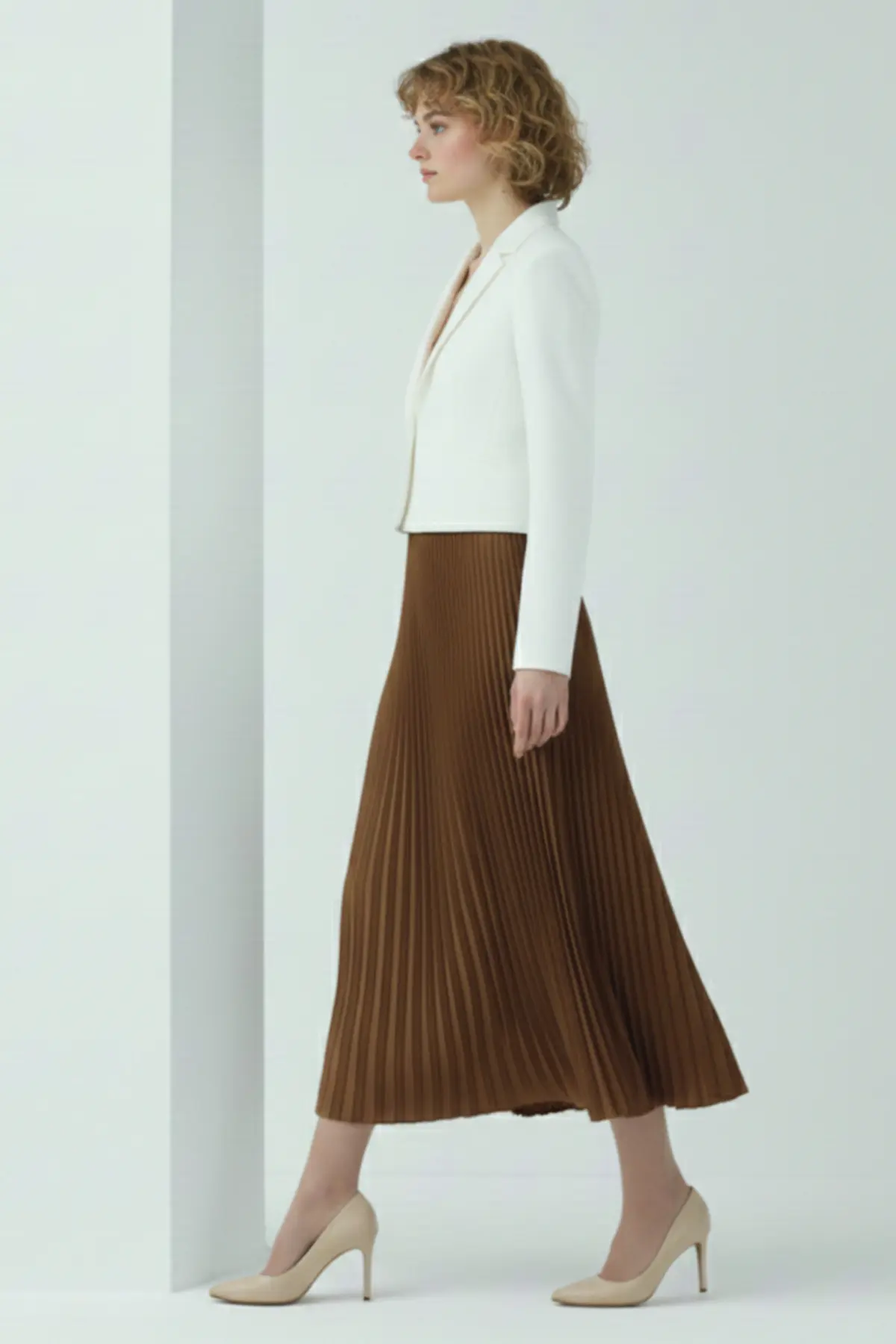 Pleated Skirt-detail