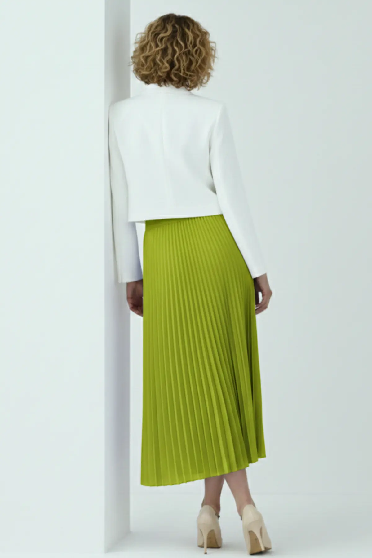 Pleated Skirt-detail