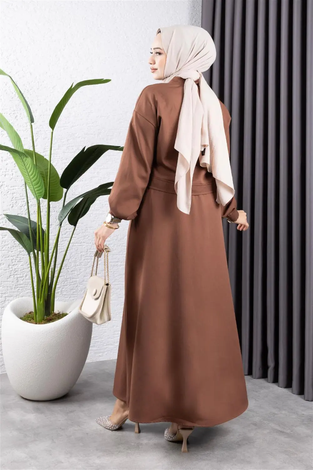 Cep Detaylı Etekli Takım-detail