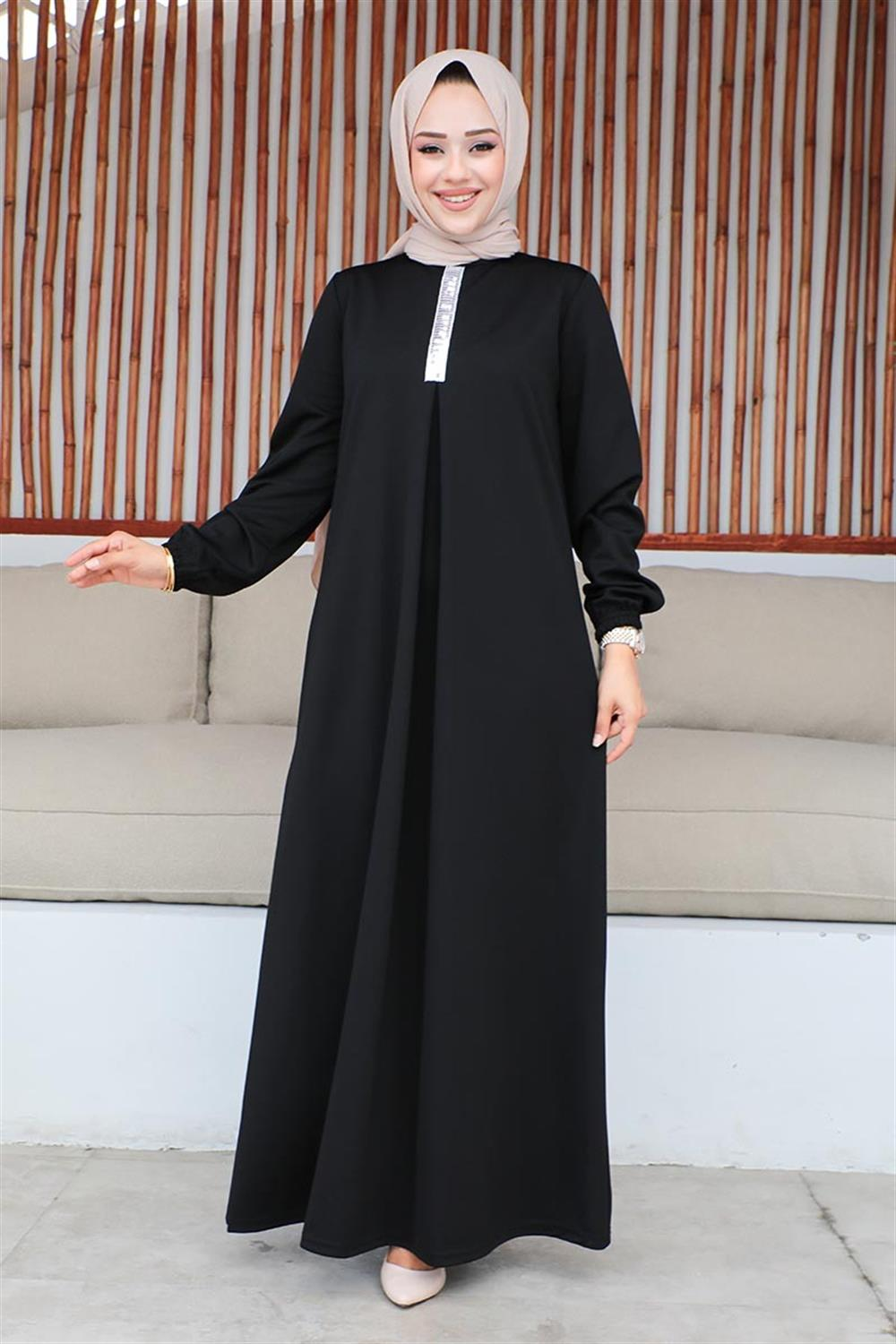 Sequined Hijab Dress