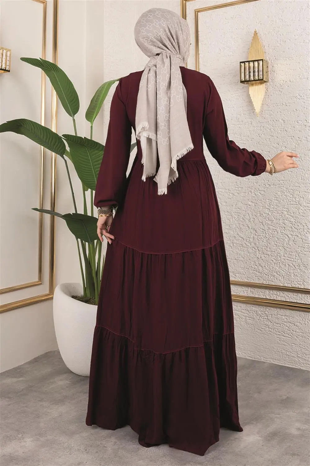 Püskül Detaylı Elbise-detail