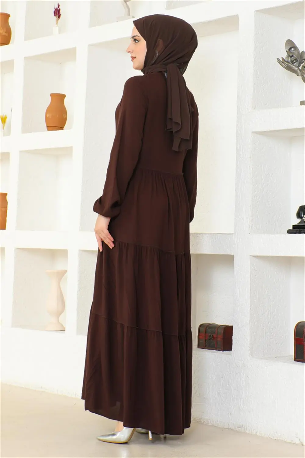 Püskül Detaylı Elbise-detail